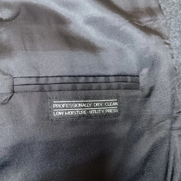 Stafford Charcoal Men's Sport Coat - Picture 5 of 7